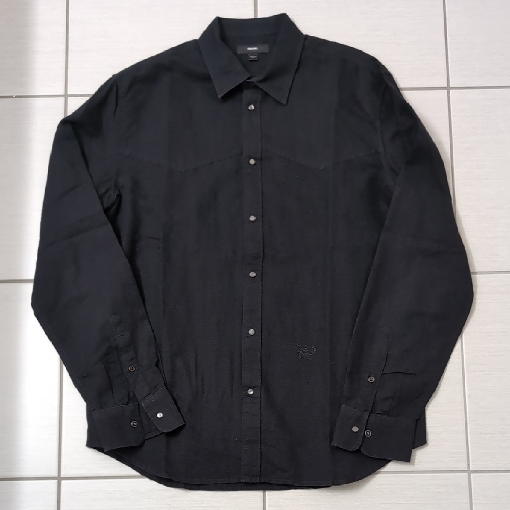 Diesel Western Style Button Down Shirt
